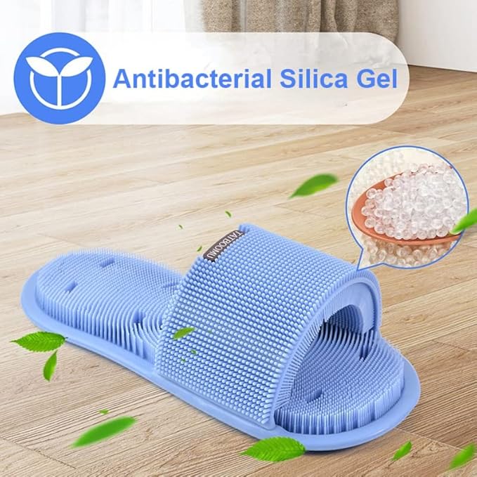 Zapatilla exfoliante 1und azul